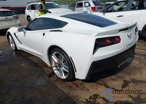 2014 Chevrolet Corvette Stingray z USA, uszkodzony, nr VIN 1G1YF2D7XE5117222